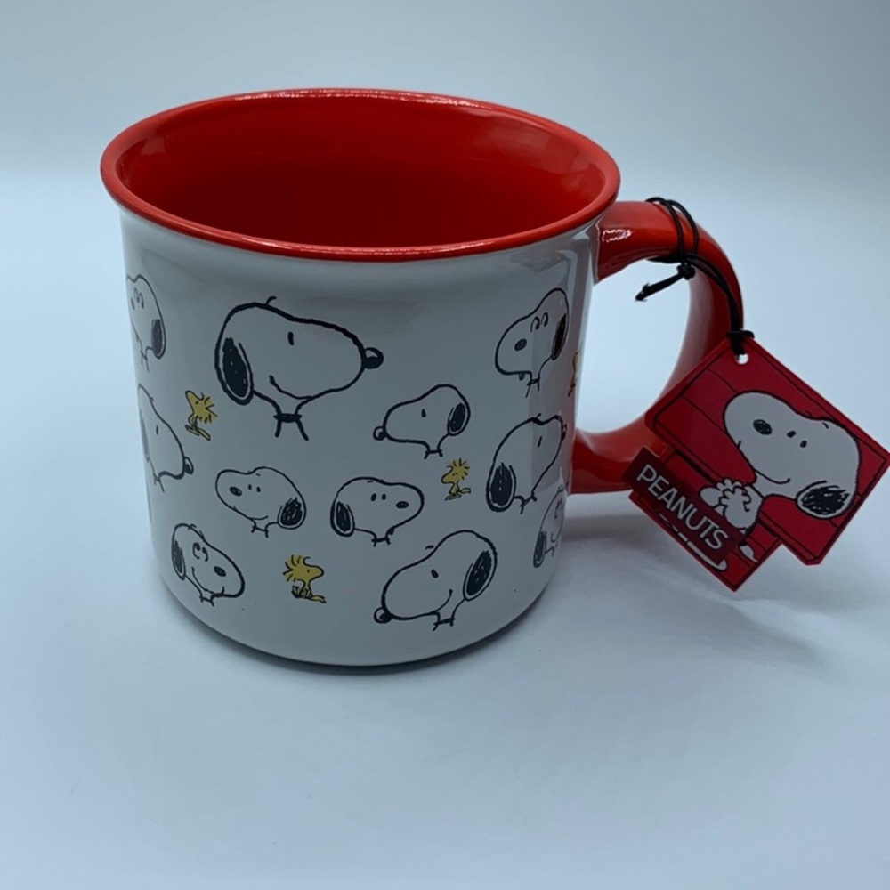 Peanuts Snoopy & Woodstock Stoneware Mug